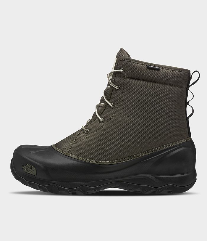 The North Face Mens Boots Tsumoru 896CZGOUY - Green/Black